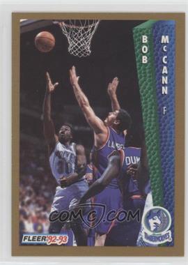 1992-93 Fleer - [Base] #380 - Bob McCann