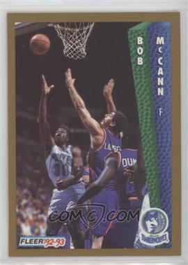 1992-93 Fleer - [Base] #380 - Bob McCann