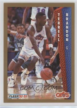 1992-93 Fleer - [Base] #39 - Terrell Brandon