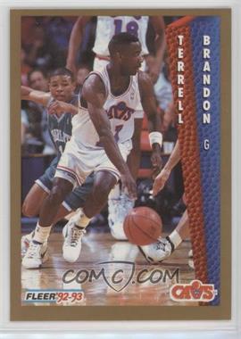 1992-93 Fleer - [Base] #39 - Terrell Brandon