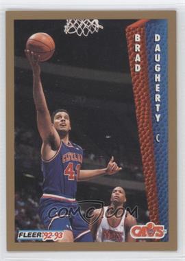 1992-93 Fleer - [Base] #40 - Brad Daugherty