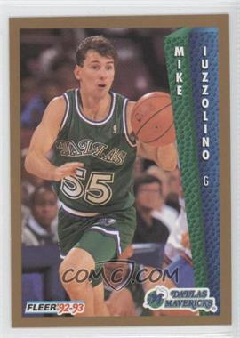 1992-93 Fleer - [Base] #51 - Mike Iuzzolino