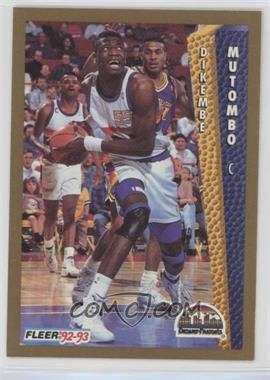 1992-93 Fleer - [Base] #60 - Dikembe Mutombo