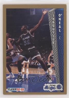 1992-93 Fleer - Drake's #37 - Shaquille O'Neal