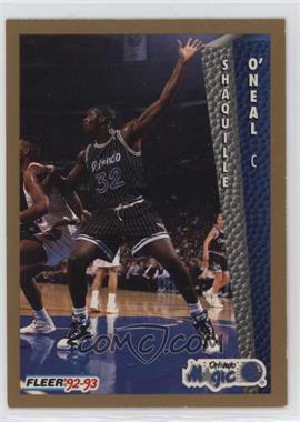 1992-93 Fleer - Drake's #37 - Shaquille O'Neal