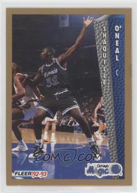 1992-93 Fleer - Drake's #37 - Shaquille O'Neal