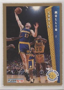 1992-93 Fleer - Magazine Sheet - Singles #77 - Chris Mullin