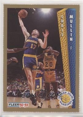 1992-93 Fleer - Magazine Sheet - Singles #77 - Chris Mullin