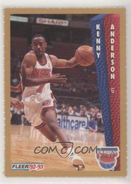 1992-93 Fleer - NBA Rising Stars Magazine Sheet Singles #_KEAN - Kenny Anderson