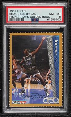 1992-93 Fleer - NBA Rising Stars Magazine Sheet Singles #_SHON - Shaquille O'Neal [PSA 8 NM‑MT]