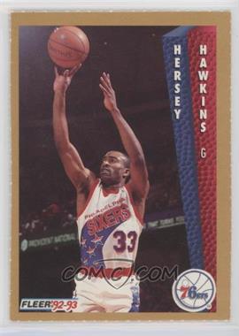 1992-93 Fleer - NBA Shooting Stars Magazine Sheet Singles #_HEHA - Hersey Hawkins