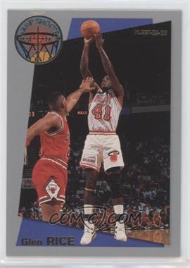 1992-93 Fleer - Sharpshooters #5 - Glen Rice [EX to NM]