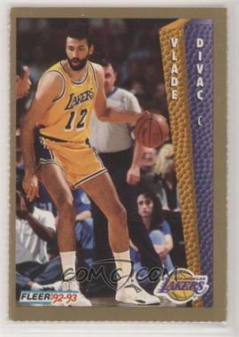 1992-93 Fleer Team Night Sheets - Los Angeles Lakers Singles #_VLDI - Vlade Divac [Noted]