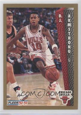 1992-93 Fleer Tony's Pizza - [Base] #_BJAR - B.J. Armstrong