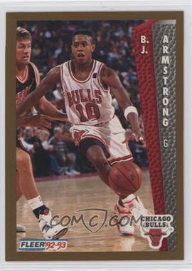 1992-93 Fleer Tony's Pizza - [Base] #_BJAR - B.J. Armstrong