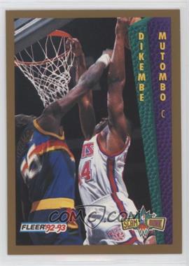 1992-93 Fleer Tony's Pizza - [Base] #_DIMU - Dikembe Mutombo