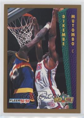 1992-93 Fleer Tony's Pizza - [Base] #_DIMU - Dikembe Mutombo