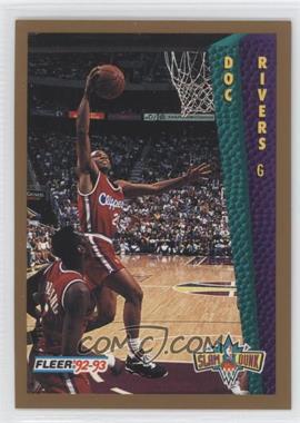 1992-93 Fleer Tony's Pizza - [Base] #_DORI - Doc Rivers