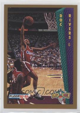 1992-93 Fleer Tony's Pizza - [Base] #_DORI - Doc Rivers