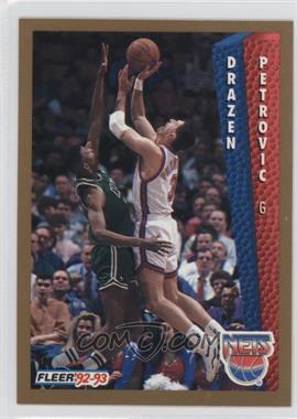 1992-93 Fleer Tony's Pizza - [Base] #_DRPE - Drazen Petrovic