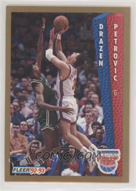 1992-93 Fleer Tony's Pizza - [Base] #_DRPE - Drazen Petrovic