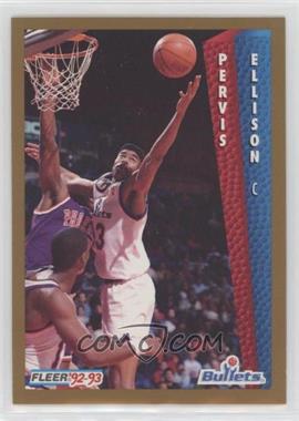 1992-93 Fleer Tony's Pizza - [Base] #_PEEL - Pervis Ellison