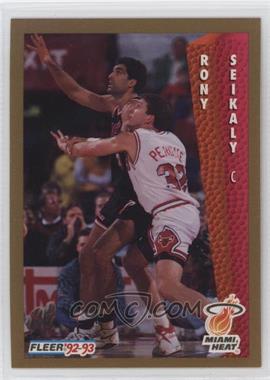 1992-93 Fleer Tony's Pizza - [Base] #_ROSE - Rony Seikaly