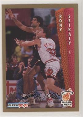 1992-93 Fleer Tony's Pizza - [Base] #_ROSE - Rony Seikaly