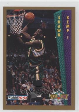 1992-93 Fleer Tony's Pizza - [Base] #_SHKE - Shawn Kemp