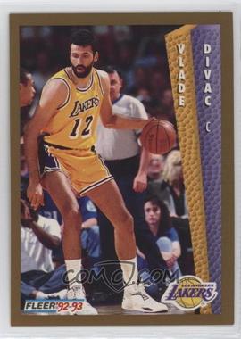 1992-93 Fleer Tony's Pizza - [Base] #_VLDI - Vlade Divac