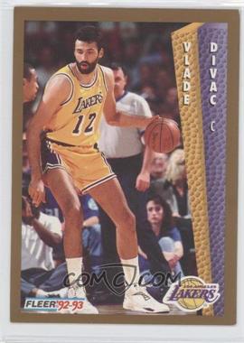 1992-93 Fleer Tony's Pizza - [Base] #_VLDI - Vlade Divac