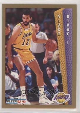 1992-93 Fleer Tony's Pizza - [Base] #_VLDI - Vlade Divac