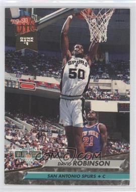 1992-93 Fleer Ultra - [Base] #201 - David Robinson