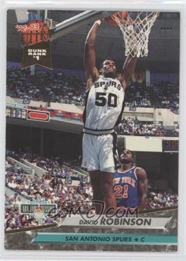 1992-93 Fleer Ultra - [Base] #201 - David Robinson