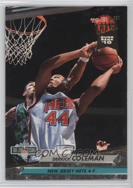 1992-93 Fleer Ultra - [Base] #210 - Derrick Coleman [Noted]