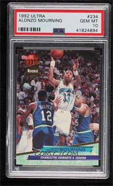 1992-93 Fleer Ultra - [Base] #234 - Alonzo Mourning [PSA 10 GEM MT]