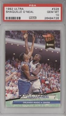 1992-93 Fleer Ultra - [Base] #328 - Shaquille O'Neal [PSA 10 GEM MT]