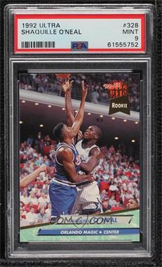 1992-93 Fleer Ultra - [Base] #328 - Shaquille O'Neal [PSA 9 MINT]