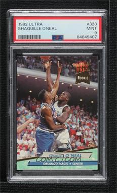 1992-93 Fleer Ultra - [Base] #328 - Shaquille O'Neal [PSA 9 MINT]