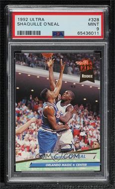 1992-93 Fleer Ultra - [Base] #328 - Shaquille O'Neal [PSA 9 MINT]