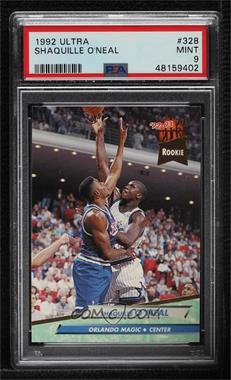 1992-93 Fleer Ultra - [Base] #328 - Shaquille O'Neal [PSA 9 MINT]