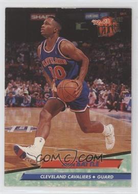 1992-93 Fleer Ultra - [Base] #33 - John Battle