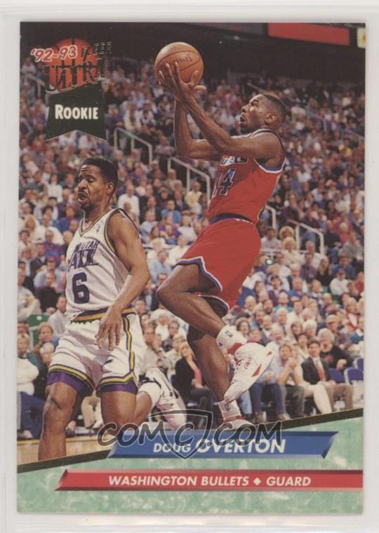 1992 93 Fleer Ultra Base 371 Doug Overton