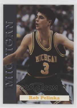 1992-93 Michigan Wolverines Team Issue - [Base] #11 - Rob Pelinka