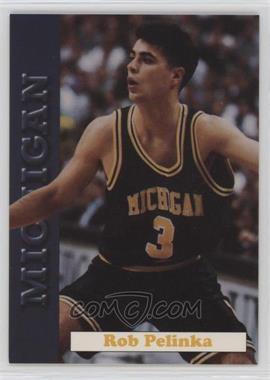 1992-93 Michigan Wolverines Team Issue - [Base] #11 - Rob Pelinka