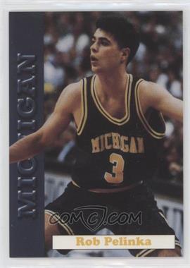 1992-93 Michigan Wolverines Team Issue - [Base] #11 - Rob Pelinka
