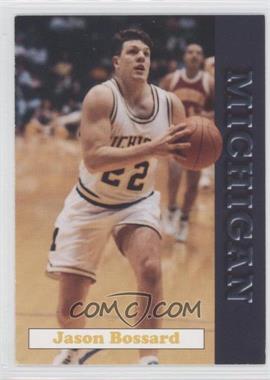 1992-93 Michigan Wolverines Team Issue - [Base] #2 - Jason Bossard