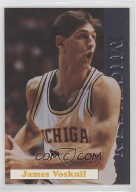 1992-93 Michigan Wolverines Team Issue - [Base] #7 - James Voskuil