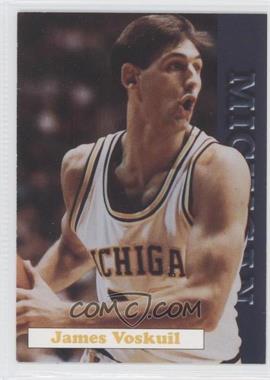 1992-93 Michigan Wolverines Team Issue - [Base] #7 - James Voskuil