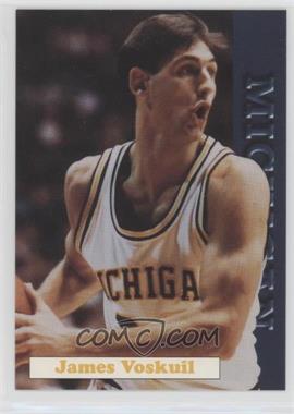 1992-93 Michigan Wolverines Team Issue - [Base] #7 - James Voskuil